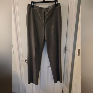 Jh Collectibles Women's Gray Stretch Trousers, Size 10 (1206)